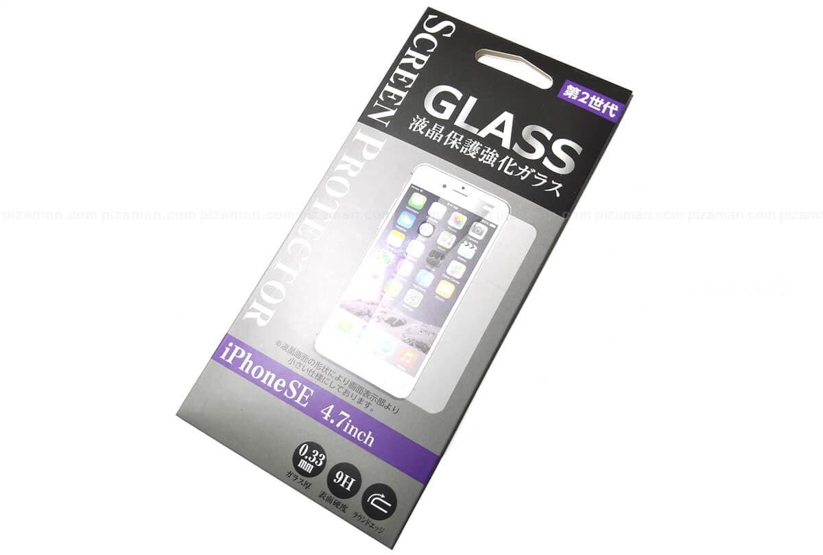 100均セリア Iphonese 第２世代 液晶強化ガラス を買ってみた Se2ガラスフィルム 格安スマホマイスターぴざまん