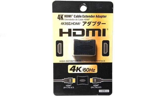 100均 ダイソー hdmi延長アダプター