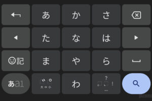 日本語12キーの画像