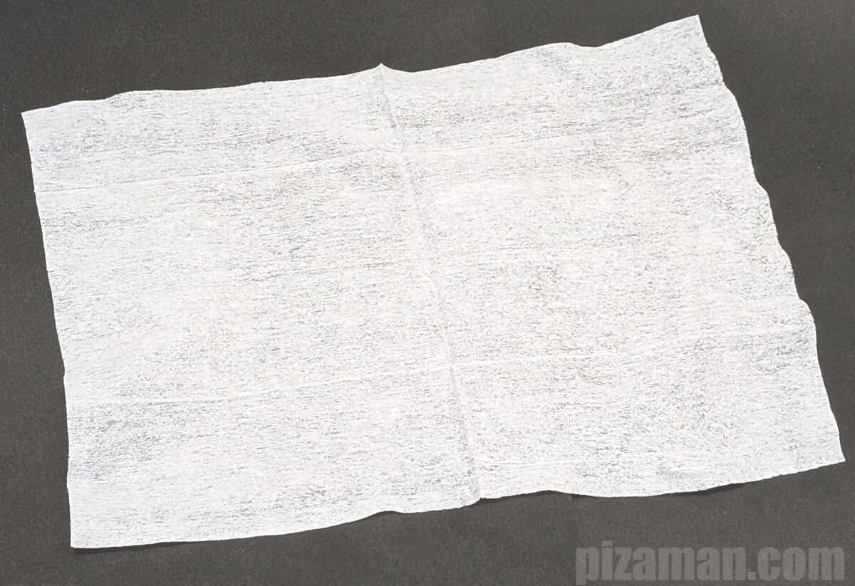 シートを広げた様子