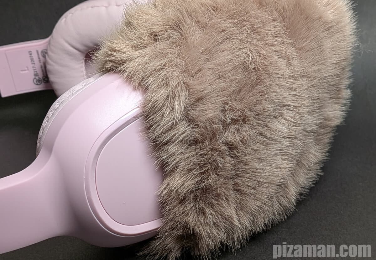 被せている様子