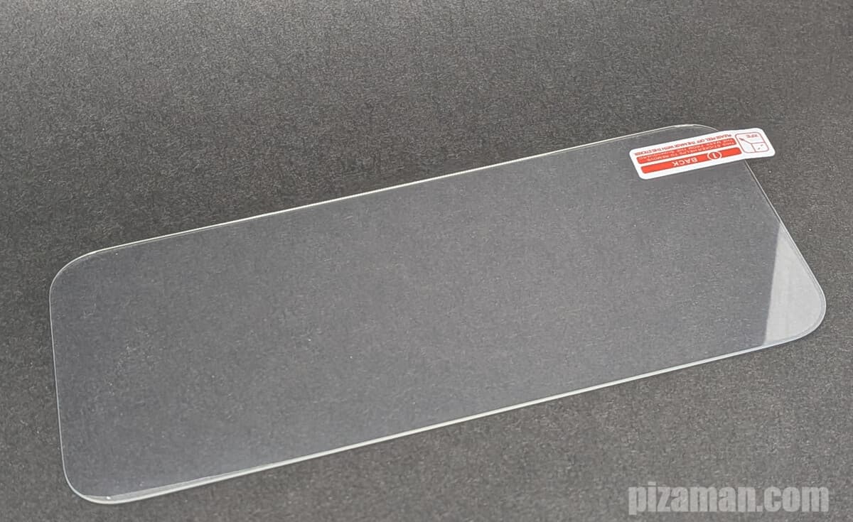 ガラスフィルムの裏